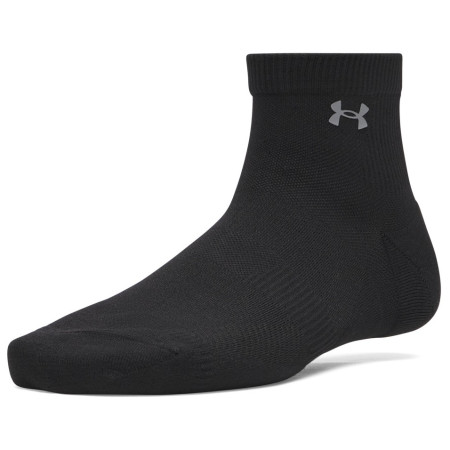 Dámske ponožky Under Armour UA Women's Vanish 3pk Qtr čierna Ultimate Black / Ultimate Black / Castlerock