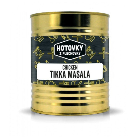 Hotové jedlo Hotovky z plechovky Chicken Tikka Masala 800g