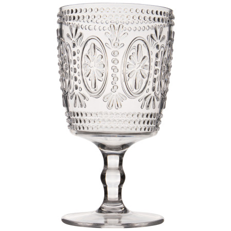 Pohár Bo-Camp Wine glass Sicilian 4pcs sivá grey