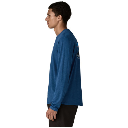 Pánske tričko Patagonia M's L/S Cap Cool Daily Shirt - '73 Skyline