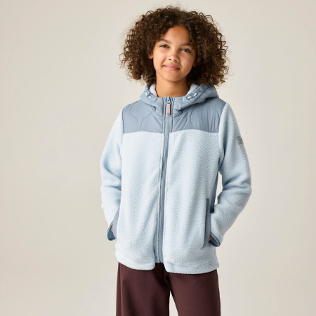 Detská mikina Regatta Myla Hybrid Jacket DuskBluSky