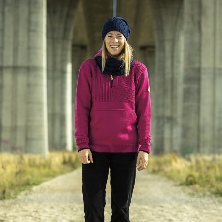 Pletená merino čiapka Kama A150