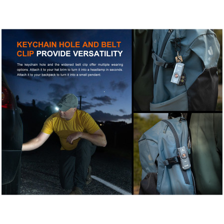 Vrecková baterka Fenix E06R