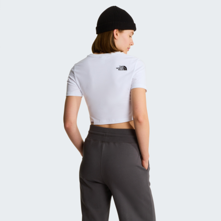 Dámske tričko The North Face Essential Cropped Slim Short Sleeve Tee