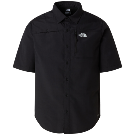 Pánska košeľa The North Face M Sequoia Short Sleeve Shirt čierna TNF BLACK