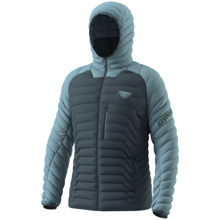 Pánska páperová bunda Dynafit Radical Rds Dwn Hood Jkt M modrá 3161 - smoke blue/0720
