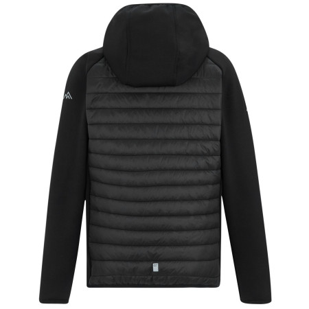 Detská bunda Regatta Junior Andreson Hybrid Black/Sealgr