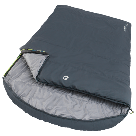 Dekový spacák Outwell Campion Lux Double sivá Dark Grey
