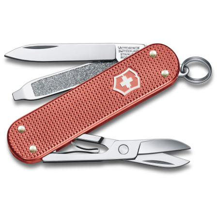 Vreckový nôž Victorinox Classic SD Alox LE 2025 červená Stone Red