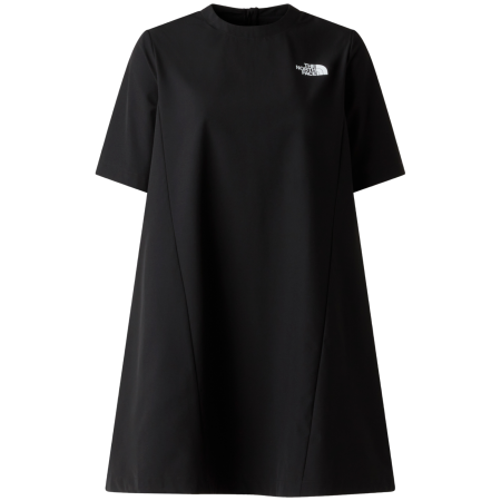 Dámske šaty The North Face Packable Short Sleeve Dress čierna TNF BLACK