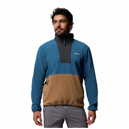 Pánska mikina Columbia Sequoia Grove™ Ii Hz Fleece modrá Phoenix Blue, Delta, Shark
