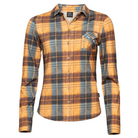 Dámska košeľa Chillaz Similaun 2.0 žltá/biela ochre geyblue