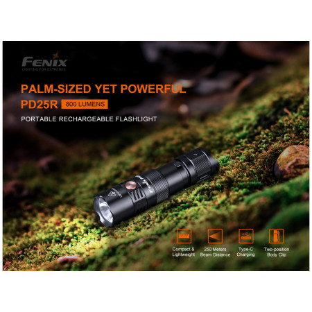 Svietidlo Fenix PD25R