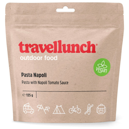 Dehydrované jedlo Travellunch Cestoviny Napoli vegetariánske 125 g