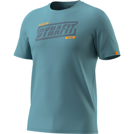 Pánske tričko Dynafit Graphic Co T-Shirt M svetlomodrá 3161 - smoke blue/TABLOID