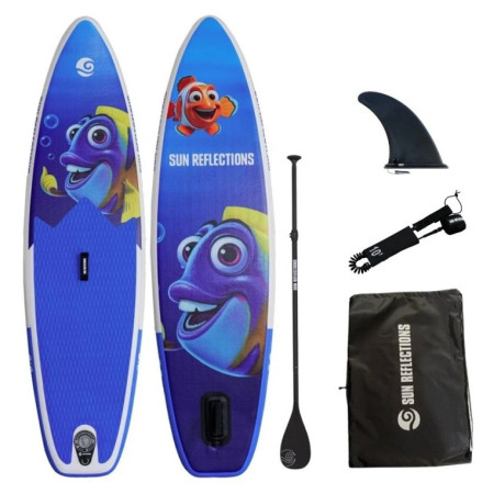 Paddleboard Sun Reflections Kids 8'2'' VIOLET modrá Violet