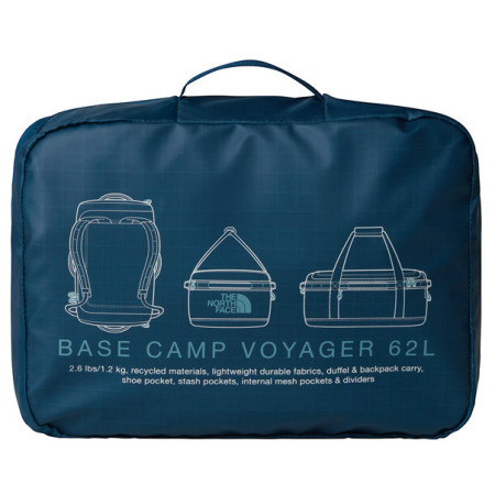 Cestovná taška The North Face Base Camp Voyager Duffel 62l
