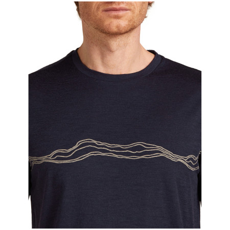 Pánske tričko Icebreaker Men Merino 150 Tech Lite SS Tee Mountain Pulse