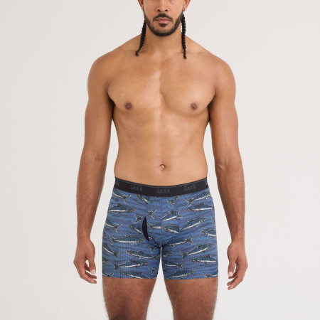 Boxerky Saxx Quest Quick Dry Mesh Boxer Brief Fly