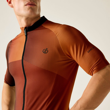 Pánsky cyklistický dres Dare 2b Lightning Short Sleeve Printed Jersey