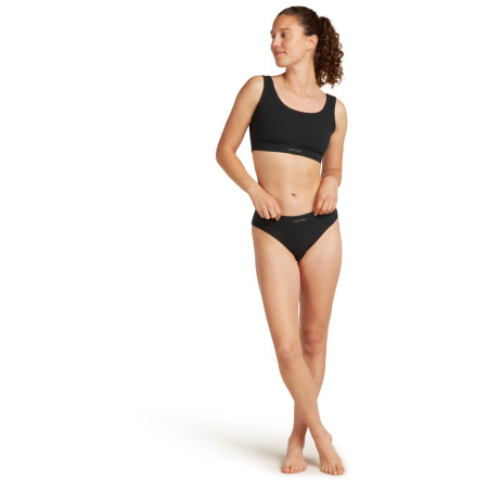 Dámske funkčné nohavičky Icebreaker W Mer Rib Lotus Hipster