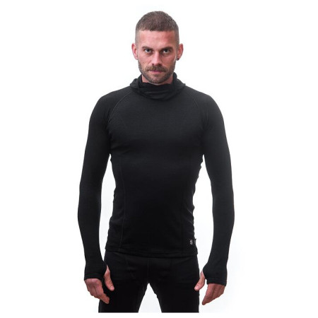 Pánske funkčné tričko Sensor Merino DF s kapucňou