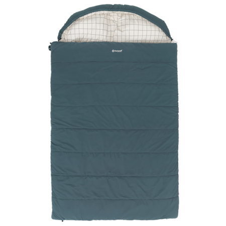 Dekový spacák Outwell Camper Lux Double tmavomodrá Blue