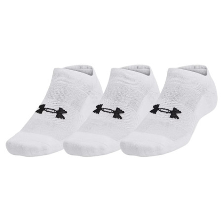 Sada ponožiek Under Armour Unisex Tc 3Pk No Show biela White/White/Black