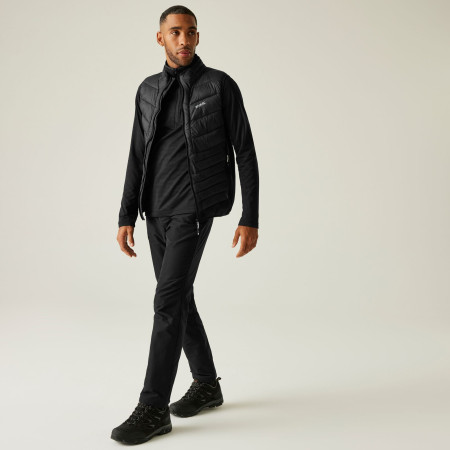 Pánska vesta Regatta Leedre Hybrid B/W