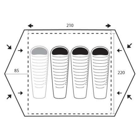 Turistický stan Trimm Magnum