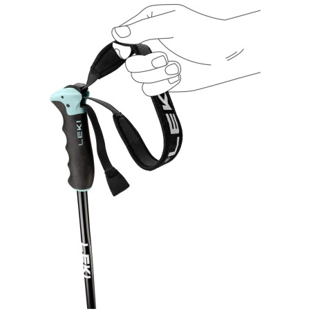 Skialpové palice Leki Neolite Airfoil Women