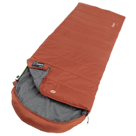 Dekový spacák Outwell Canella Lux oranžová Warm Red