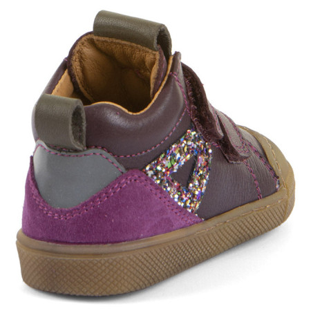 Detské topánky Froddo Rosario High Top Dark Bordeaux