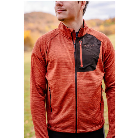 Pánska mikina MOOA Nyore Grid 220