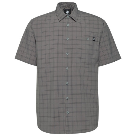 Pánska košeľa Mammut Lenni Shirt sivá steel-black 00722