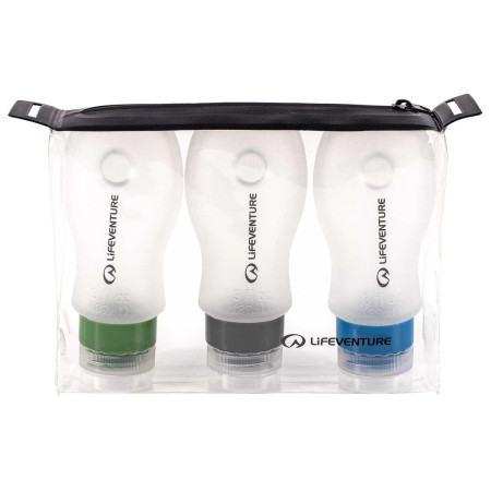 Cestovné puzdro LifeVenture Silicone Bottle Set