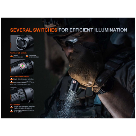 Baterka Fenix PD35R ACE