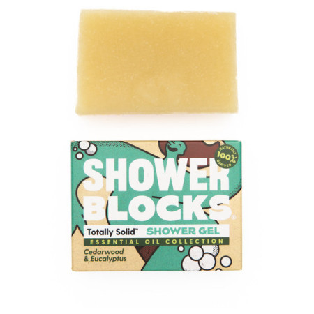 Sprchový gél Totally Solid Solid Shower Gel EO Range - Cedarwood & Eucalyptus