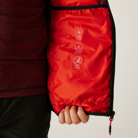 Pánska bunda Regatta Hooded Leedre Hybrid