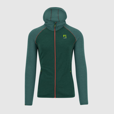 Pánska mikina Karpos Ambrizzola Full-Zip Hoodie zelená Dark Sea/Balsam