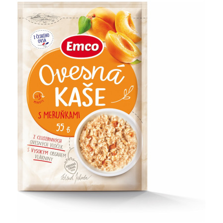 Kaša Emco Ovsená kaša s marhuľami 55g