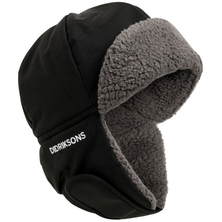 Detská čiapka Didriksons Biggles Cap 7 čierna Black