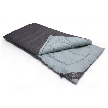 Dekový spacák Vango Shangri-La Luxe XL tmavě šedá shadow grey