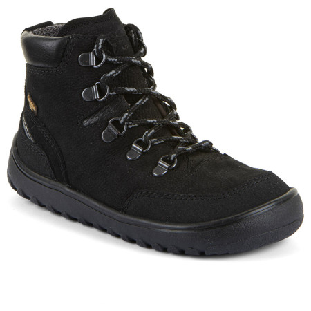 Detské celoročné barefoot topánky Froddo Barefoot Up Trail Tex Black čierna black
