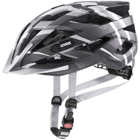 Cyklistická prilba Uvex Air Wing Cc čierna/strieborná BlackSilverMat