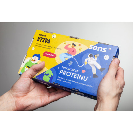 Jedlé cvrčky Sens Chrumkavé & praženie cvrčky - Darčekový set 4 chutí