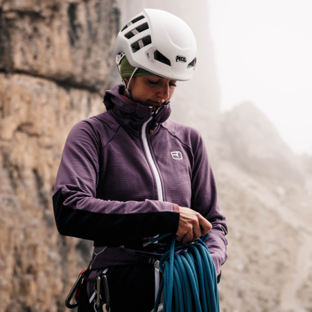 Dámska bunda Ortovox Fleece Rib Hoody W