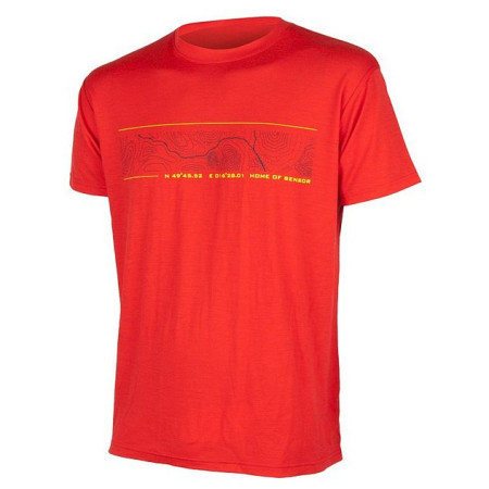 Pánske tričko Sensor Merino Wool PT GPS