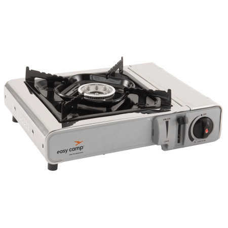 Kempingový varič Easy Camp Tour Stove sivá Silver Grey