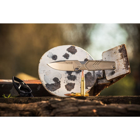 Nôž TB OUTDOOR Monobloc Knife Impact 127 Stainless Steel